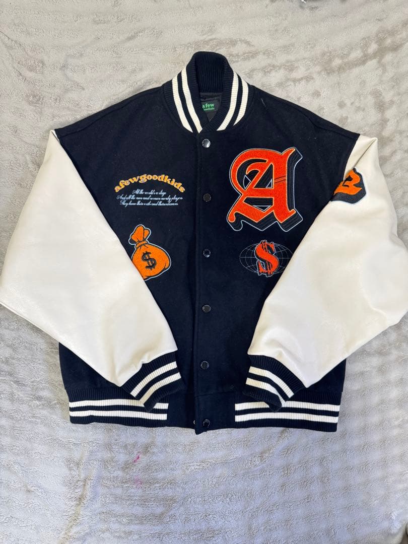 a few Goodkids バルキージャケット 黒/白