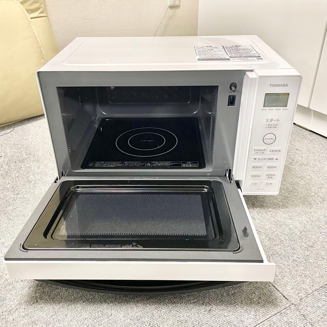 【美品】東芝 電子レンジ 17L ER-S17Y-W 2025年製 M