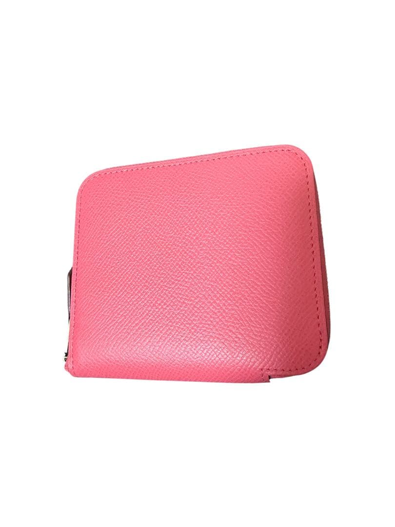 美品　エルメス アザップ シルクイン コンパクト　C刻印 ローズアザレ