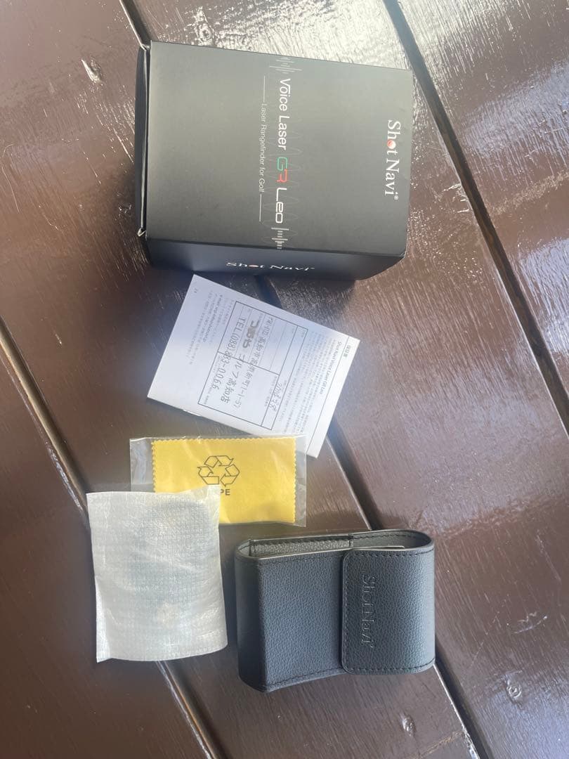 ShotNavi GR Leo ゴルフ用距離計　ホワイト