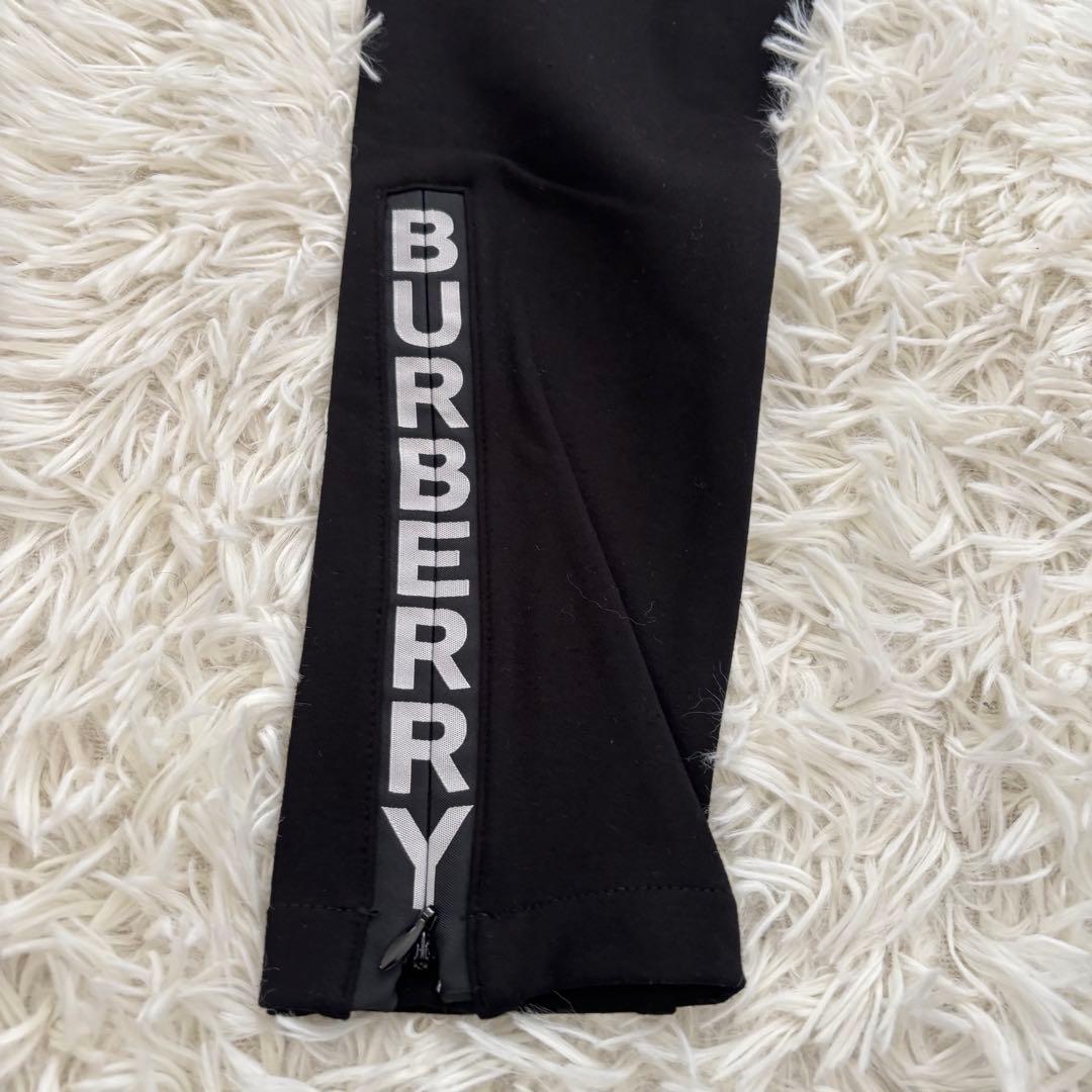 【美品】バーバリー ストレッチジャージー レギンス スパッツ XS 現行タグ