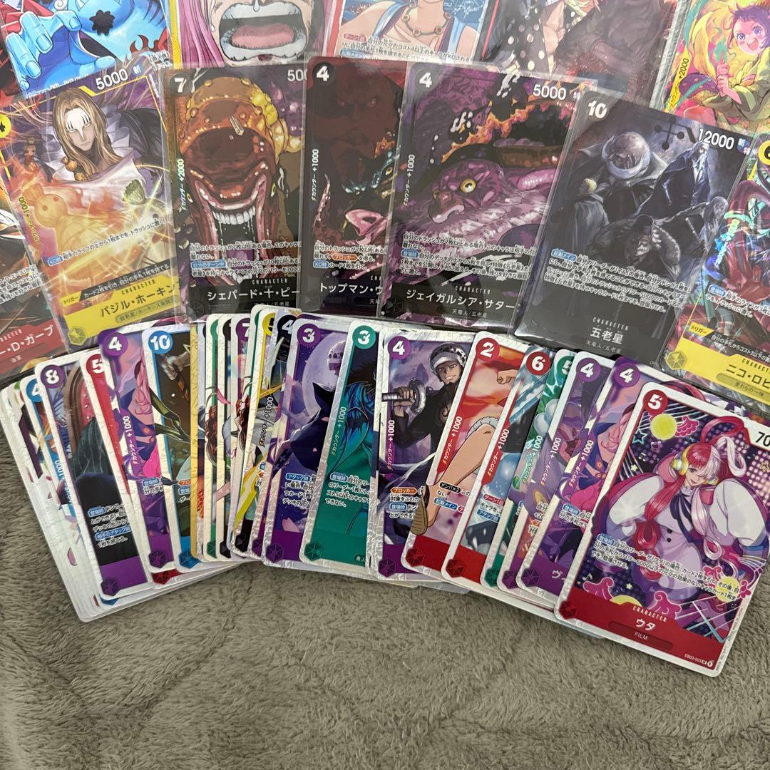 ワンピまとめ売り！パラレル、保証SR込み　おまけ付き！