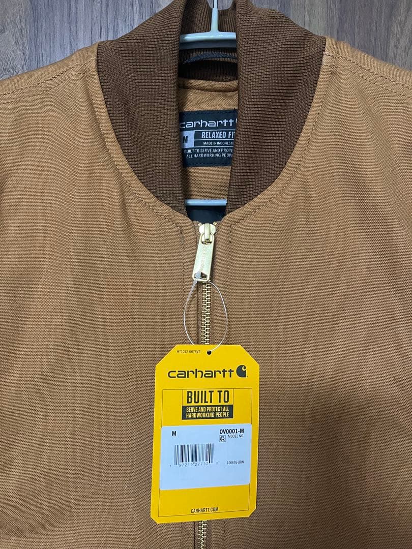 CARHARTT カーハート ダックベスト M カーハートブラウン
