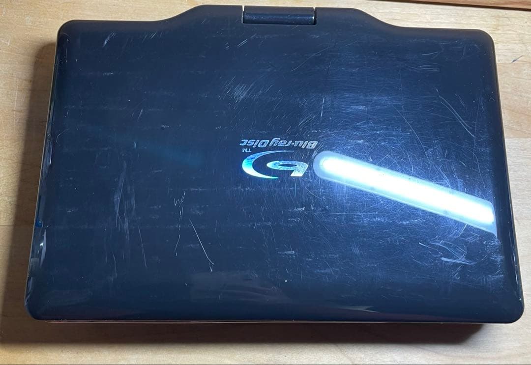 付属品完備 フルセグ搭載 ポータブルDVD・Blu-rayブルーレイプレーヤー