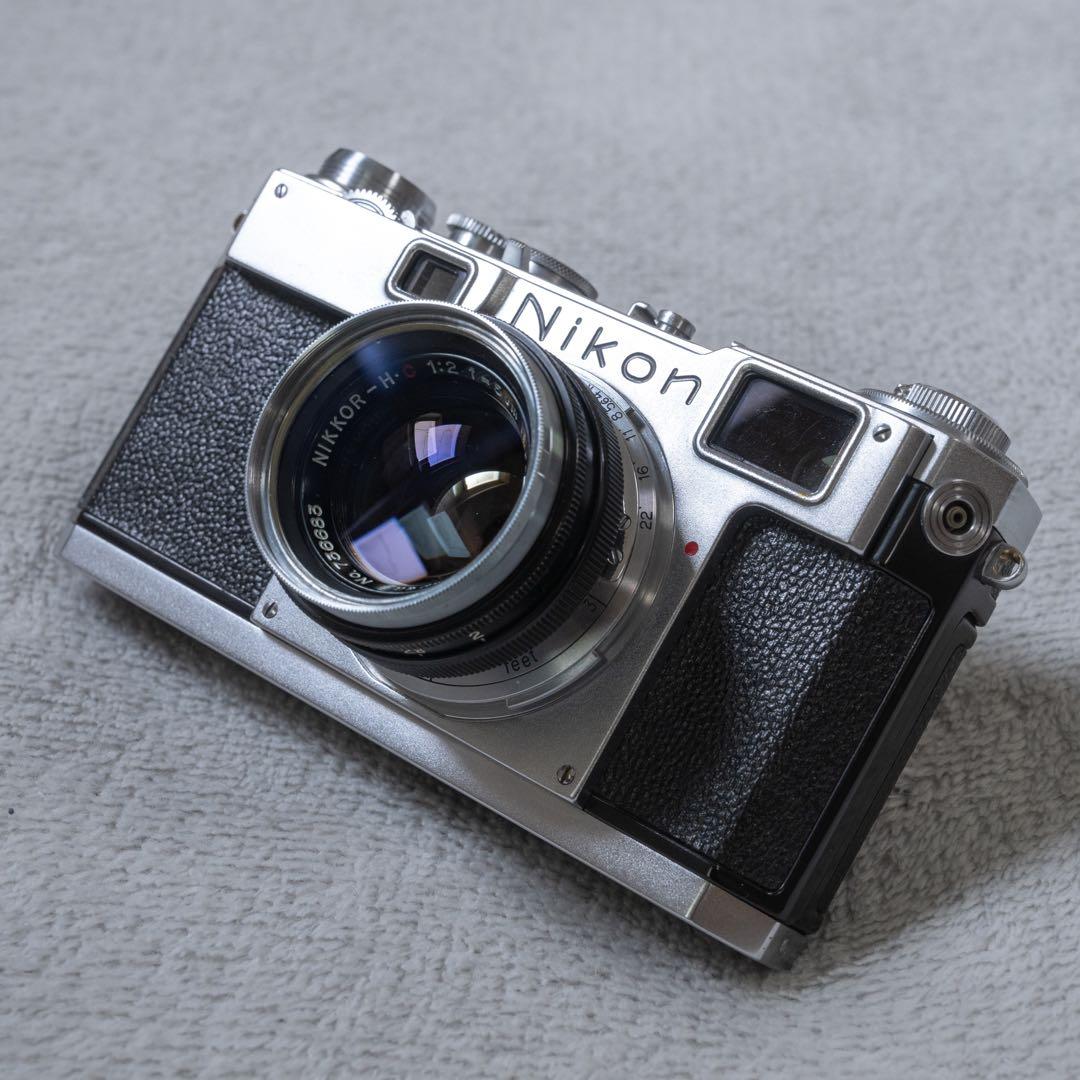 【ケース付き】 Nikon S2 前期型 NIKKOR 5cm F2