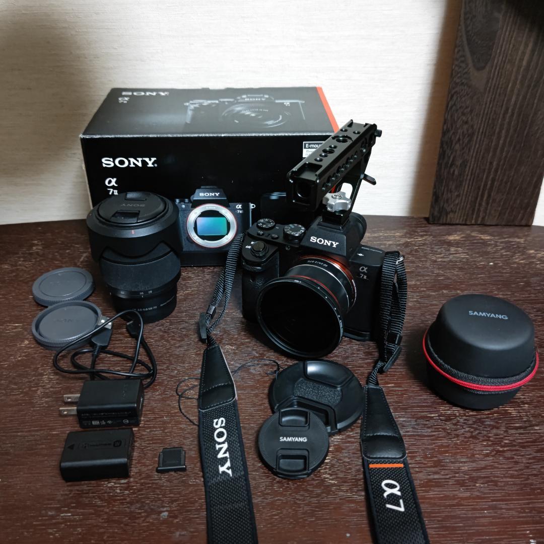 SONY α7 II ミラーレスカメラ レンズセット