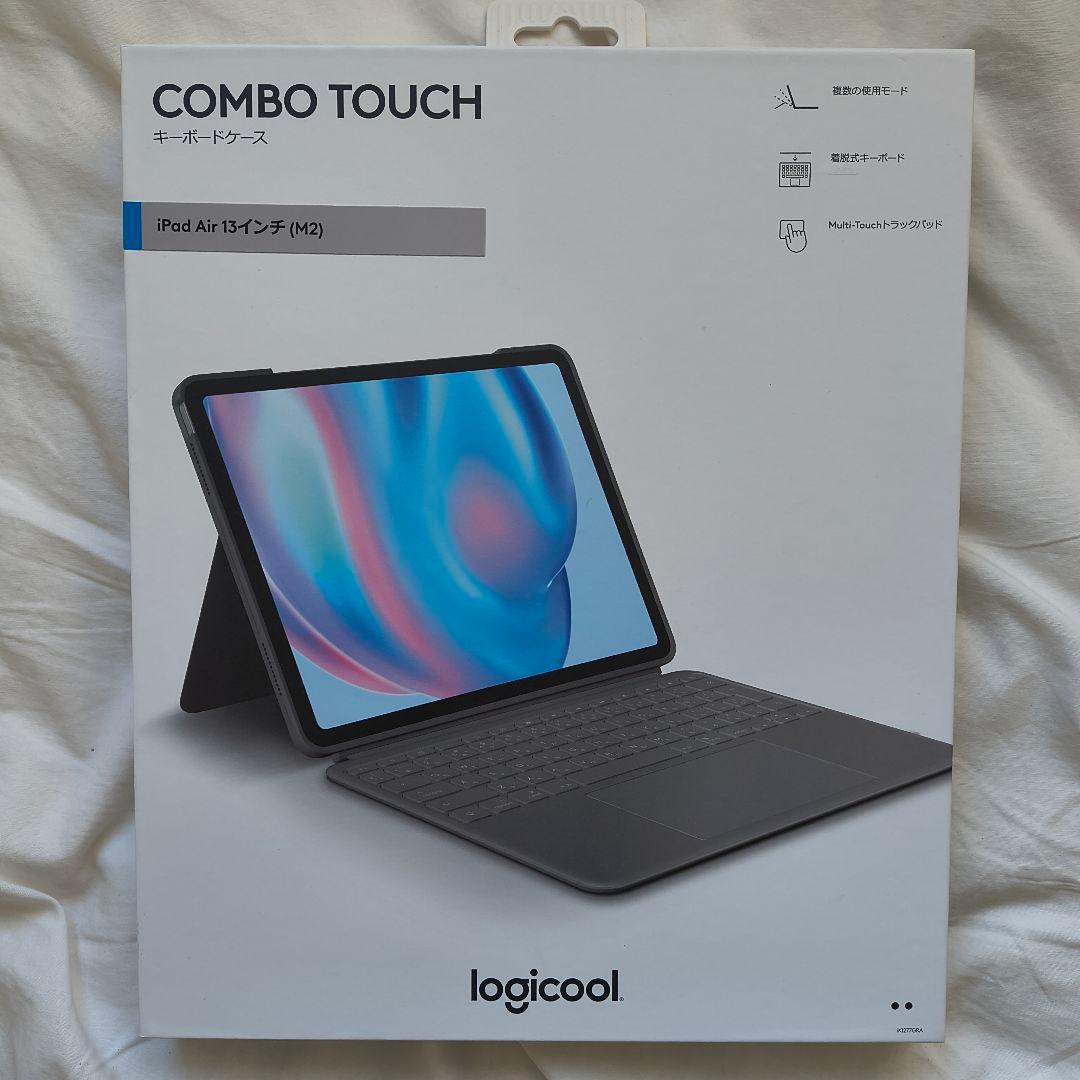 ロジクール　コンボタッチ I-Pad Air 13インチ　M2用キーボード