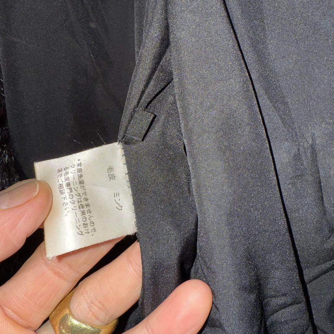 (美品)ミンクファー　mink fur ベスト　毛皮　リアルファー