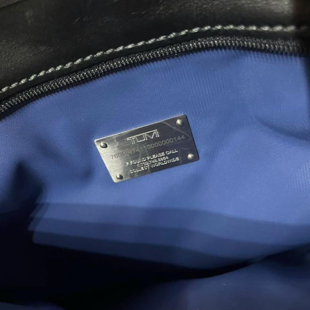 美品　TUMI トートバッグ　ビジネスバッグ　ブラック　シルバー金具