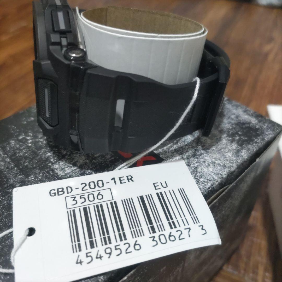 G-SHOCK デジタル腕時計 モデル3506 ブラック　GBD-200-1ER