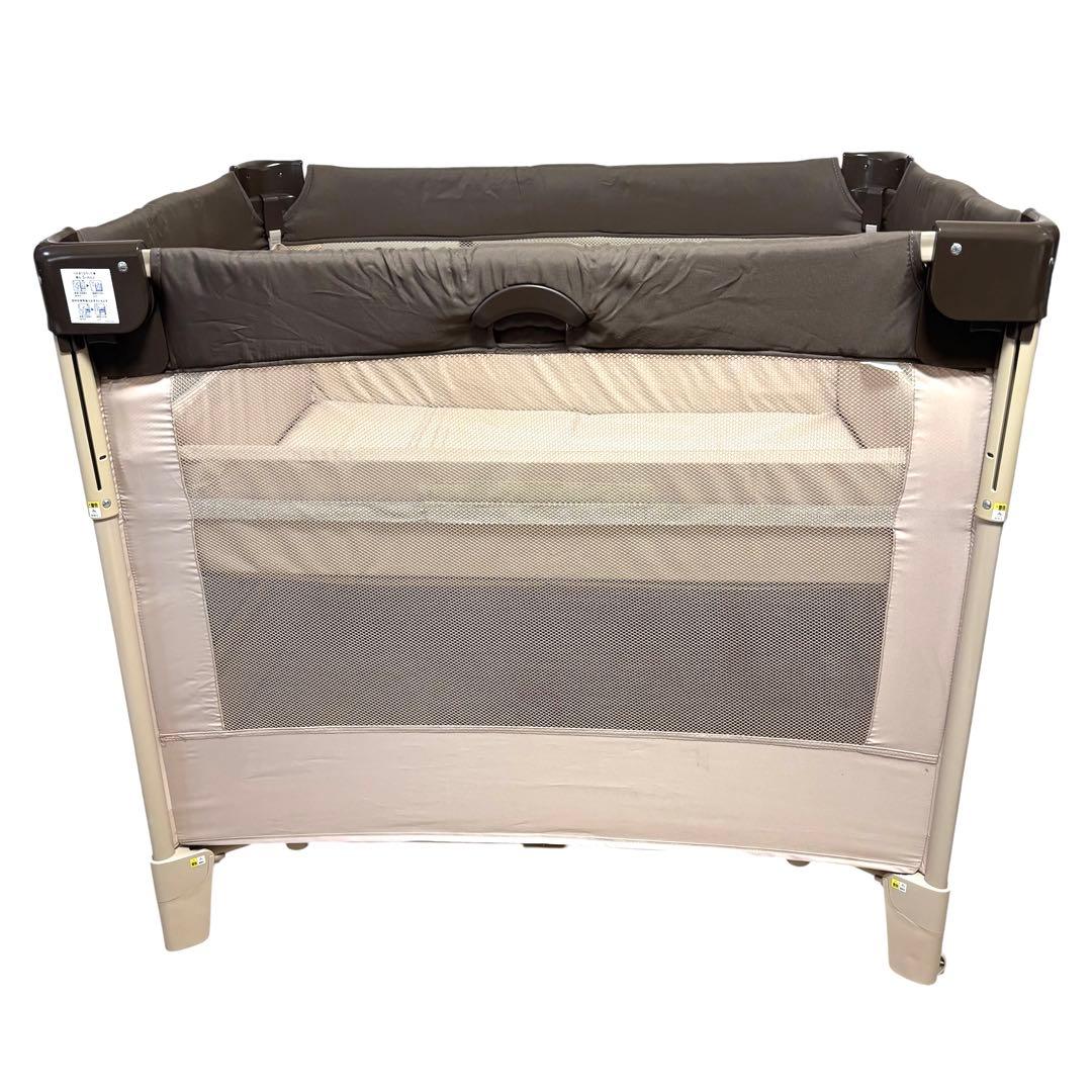 極美品 アップリカ Aprica ココネル COCONEL ベビーベッド ココア