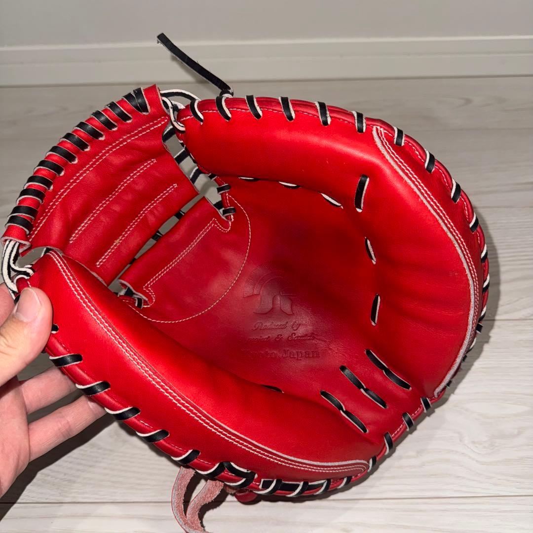 【最終値引き】ヘルム　キャッチャーミット軟式