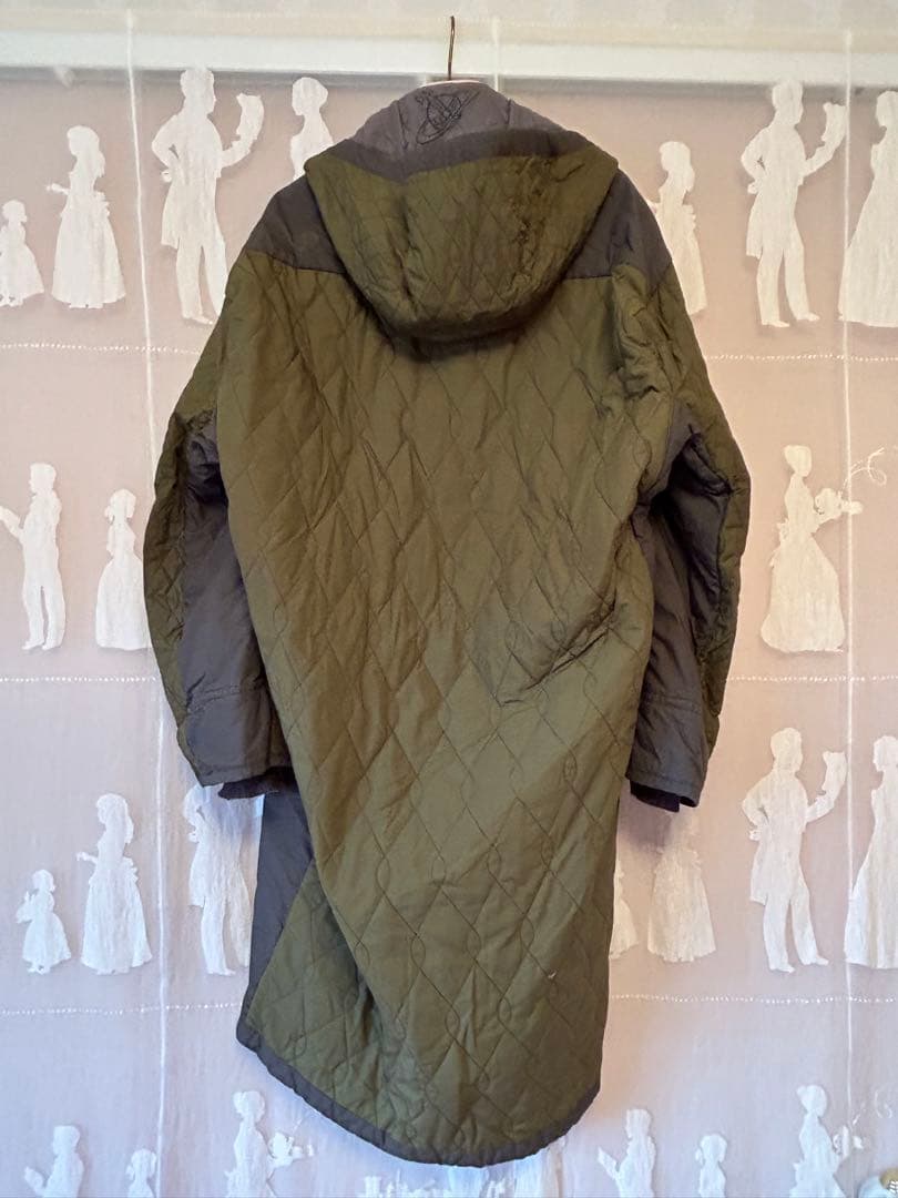 今週末迄ヴィヴィアンウエストウッドレッドレーベル オーブ刺繍 キルティングコート