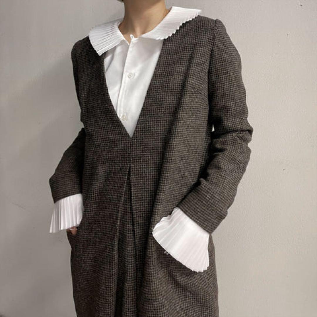 JUN MIKAMI　ツイードミニワンピース　ジャケット　税込¥59,400