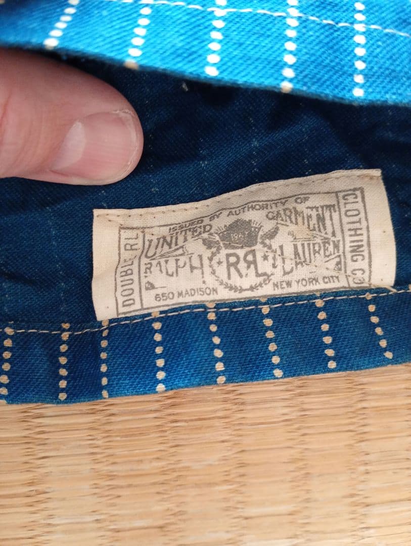 RRL リミテッド　ワバッシュ シャドーストライプ　コート　幻　ボルチモア