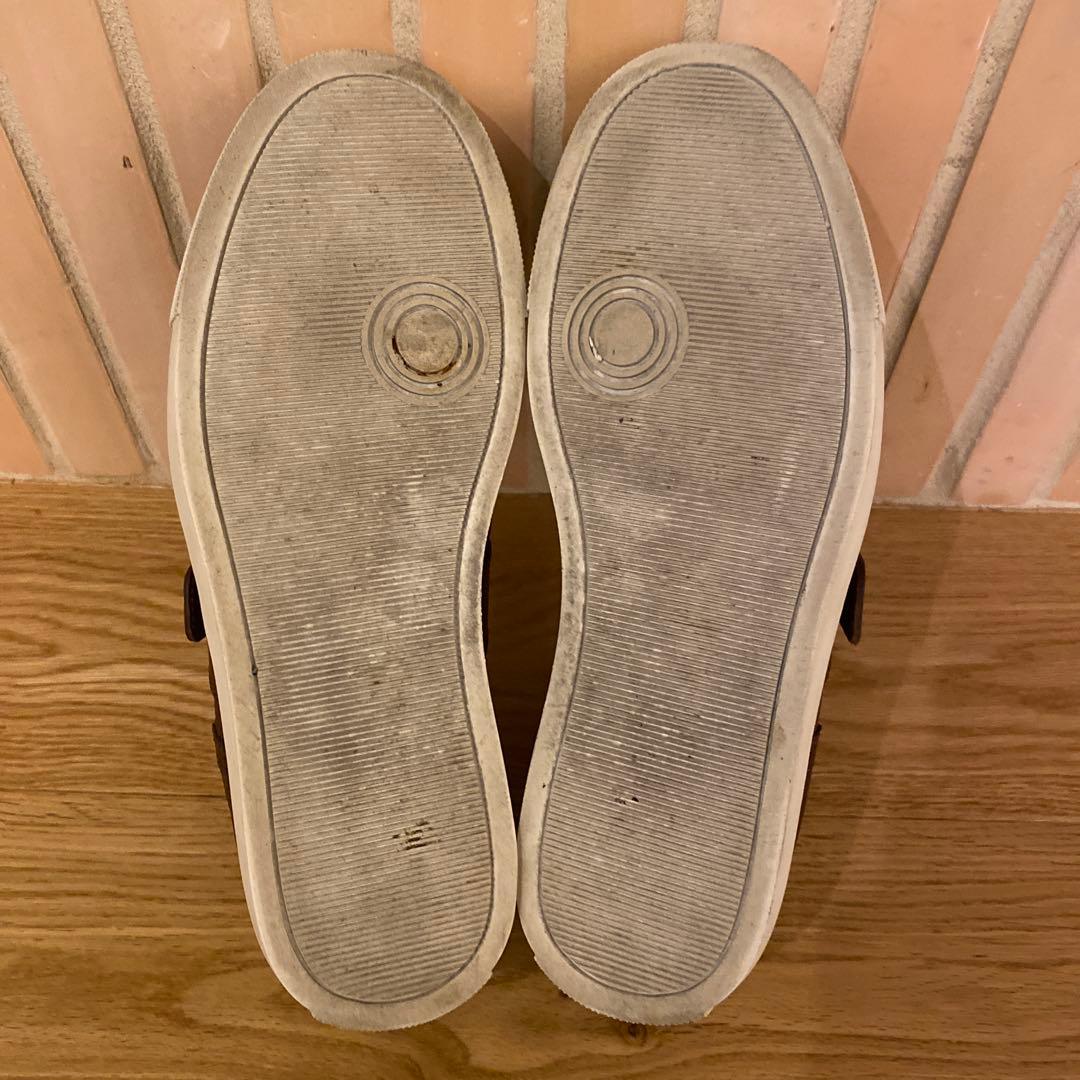 HENDERSON ウイングチップタッセル付スリッポンスニーカー 41 26cm