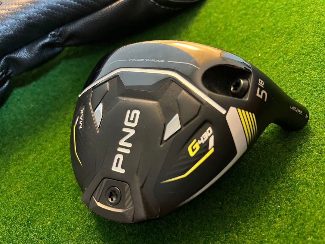 PING G430 MAX フェアウェイウッド 5W ヘッド純正ヘッドカバー有り