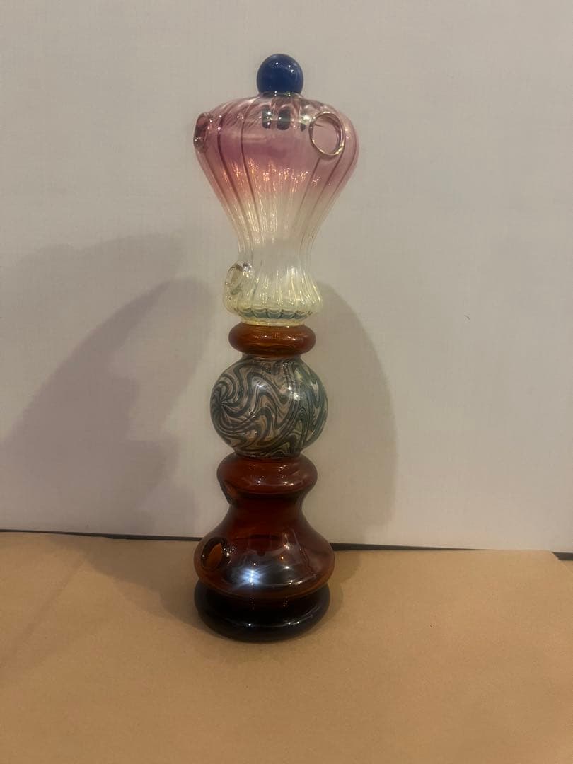 sendup 多色装飾ガラスオブジェ　センドアップ　お香立て