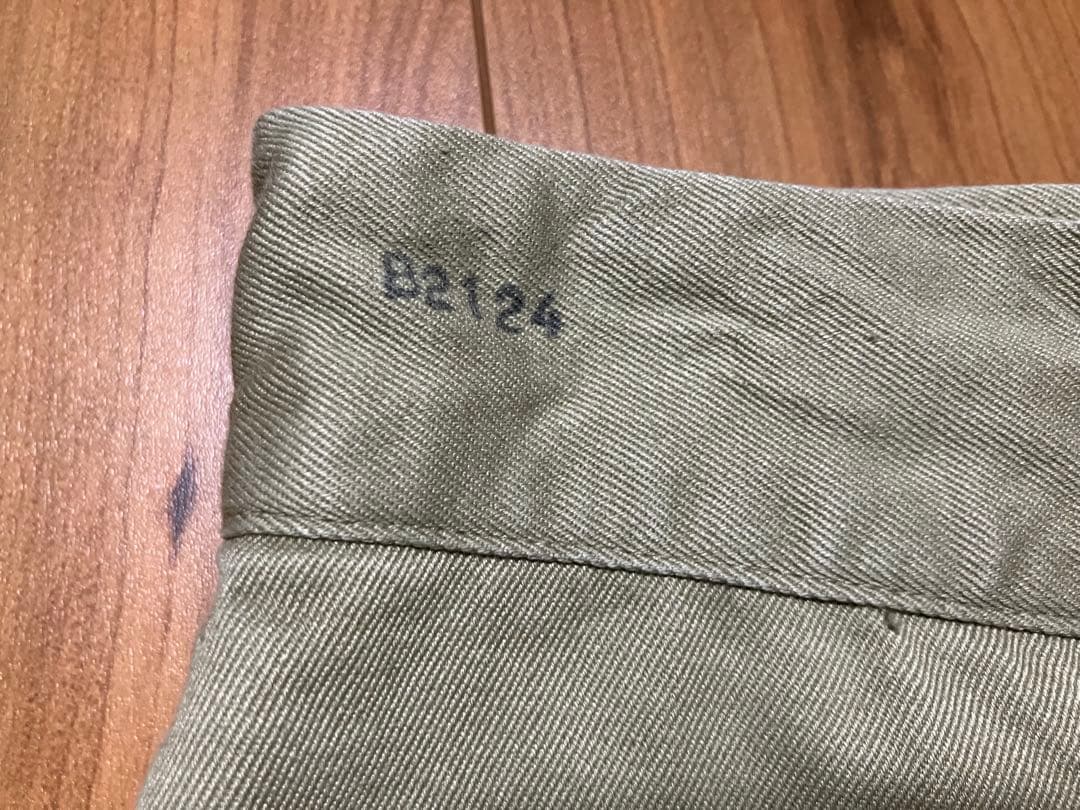 US ARMY トラウザー チノ　70s W32×L29 希少サイズヴィンテージ