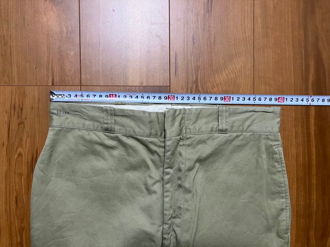 US ARMY トラウザー チノ　70s W32×L29 希少サイズヴィンテージ