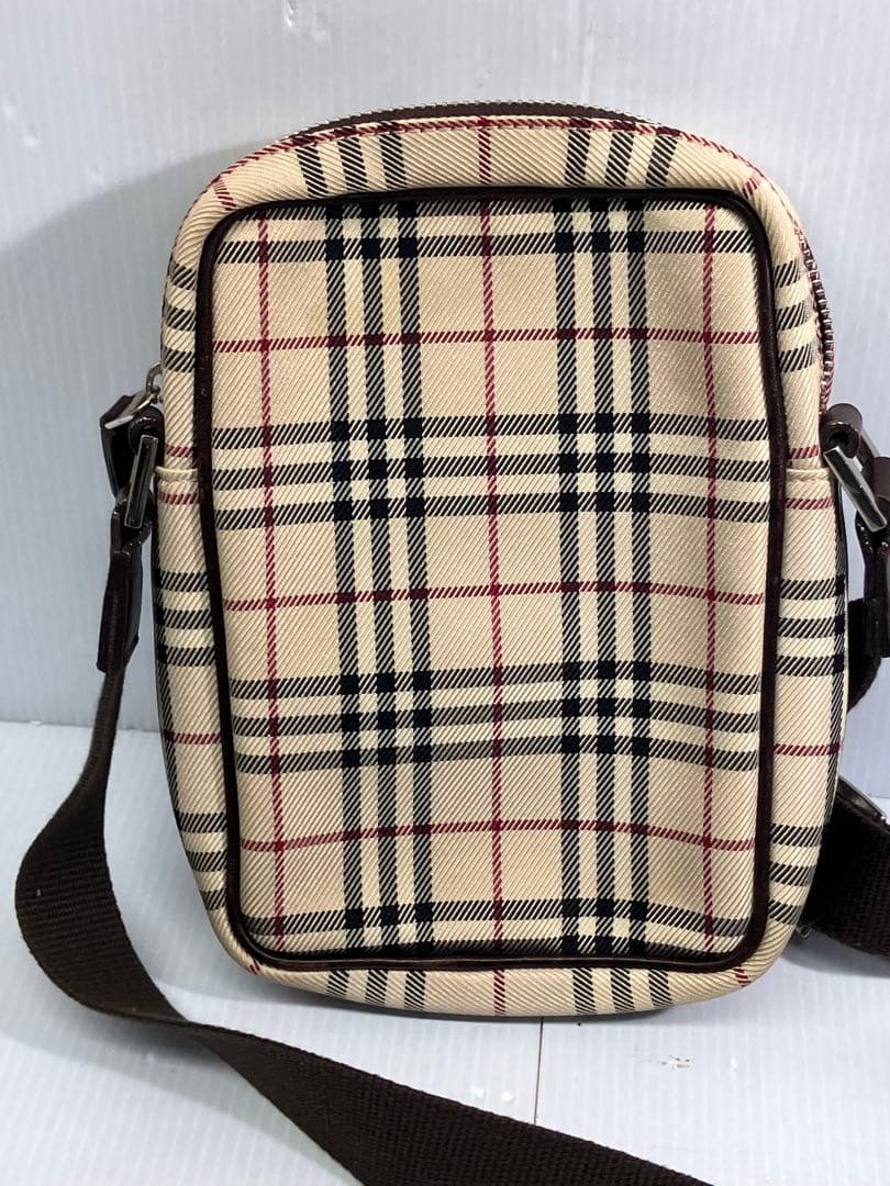 Burberry バーバリーノバチェック ショルダーバッグ 斜め掛け ポシェット