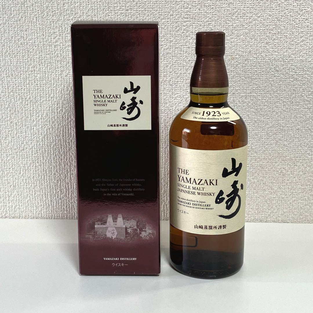 【未開栓】サントリー 山崎 シングルモルトウイスキー 700ml