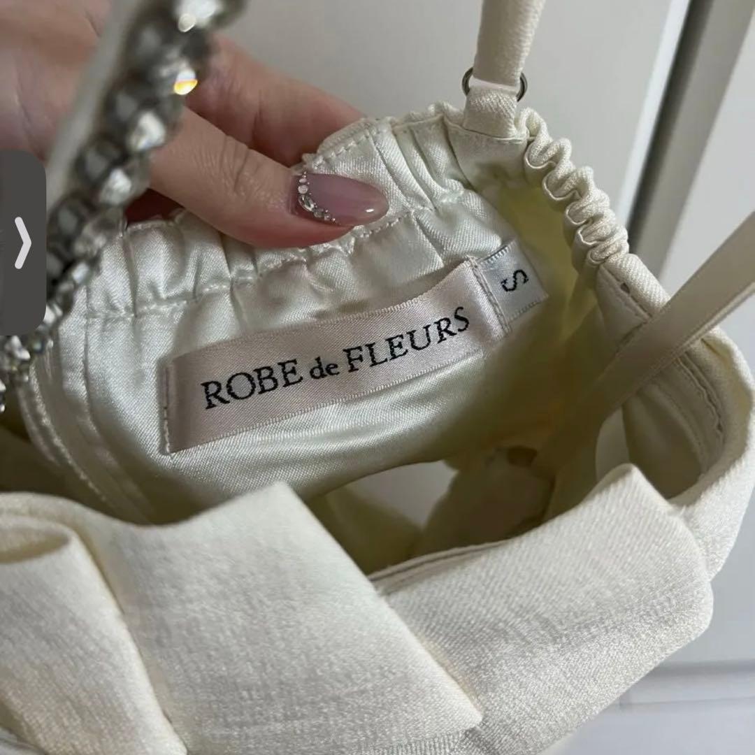 ROBE de FLEURS ローブドフルール アイボリー