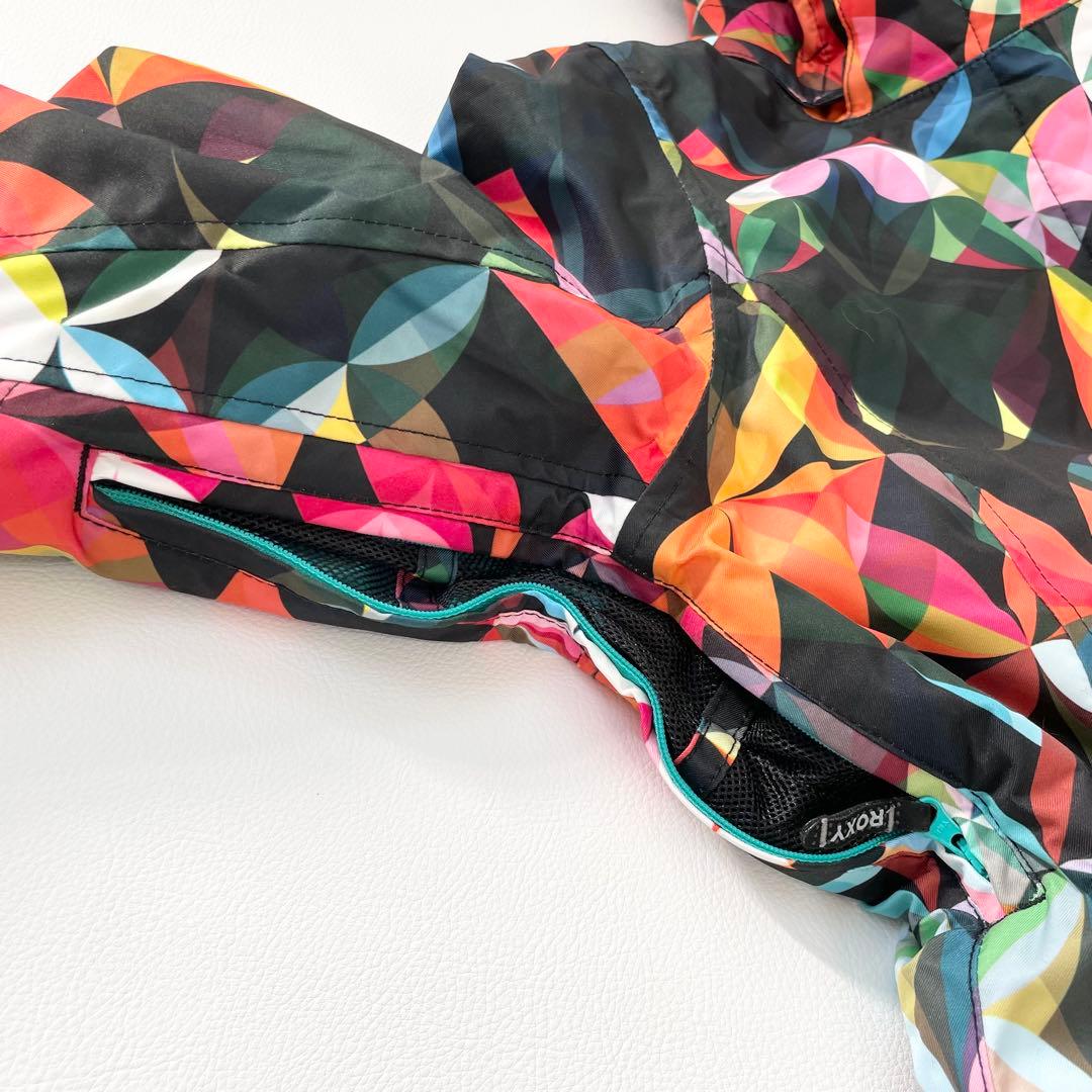 4455 【極美品】ロキシー ROXY ジャケット モノグラム スノボウェア