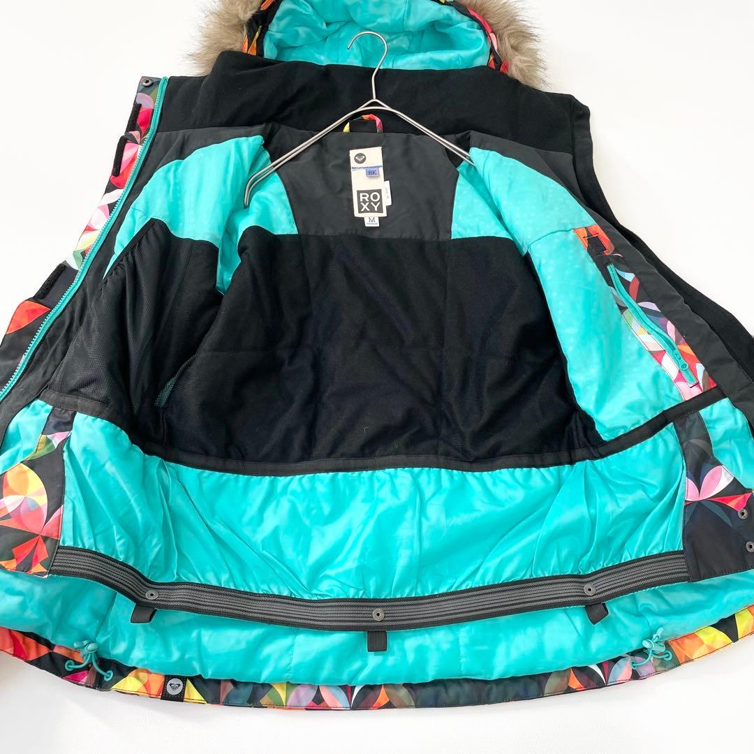 4455 【極美品】ロキシー ROXY ジャケット モノグラム スノボウェア