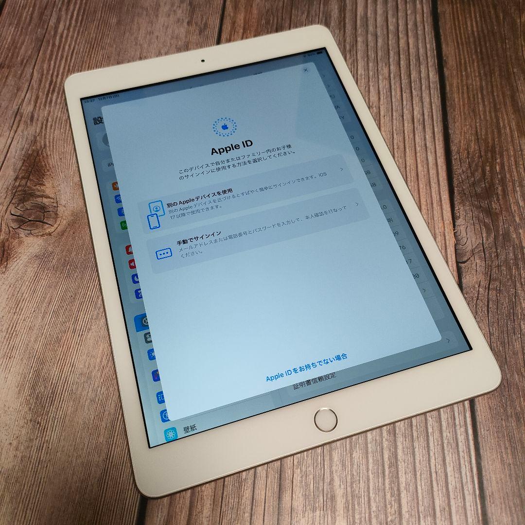 iPad 第7世代 128GB SIMフリー シルバー 美品