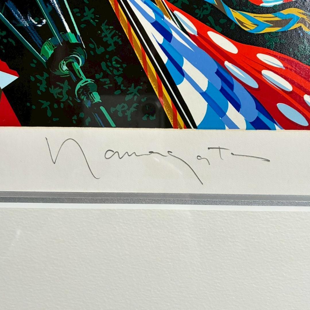 ヒロ・ヤマガタ「スターライトエクスプレス」シルクスクリーン 大作 直筆サイン入