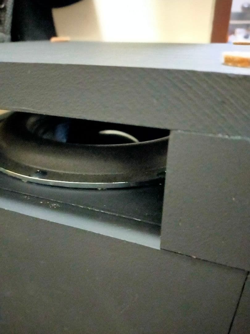 自作スピーカー 音響レンズ 底面ウーファー