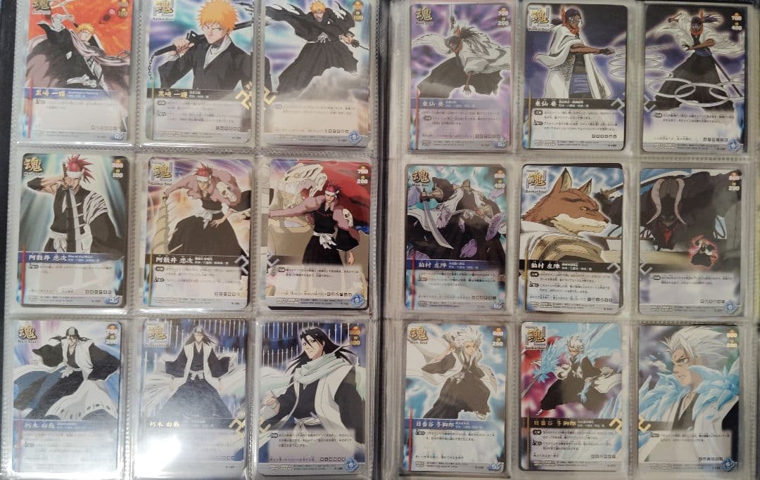 ブリーチソウルカードバトルまとめ売り（約1000枚）