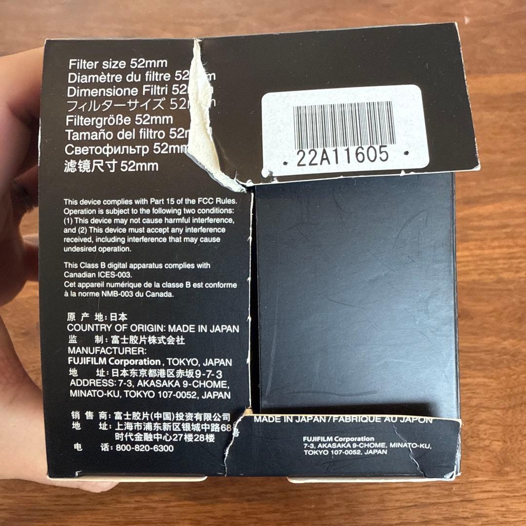 FUJIFILM XF35mmF1.4 R 本体