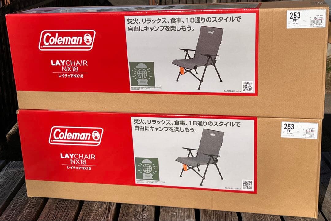 Coleman コールマン レイチェア NX18 2脚セット