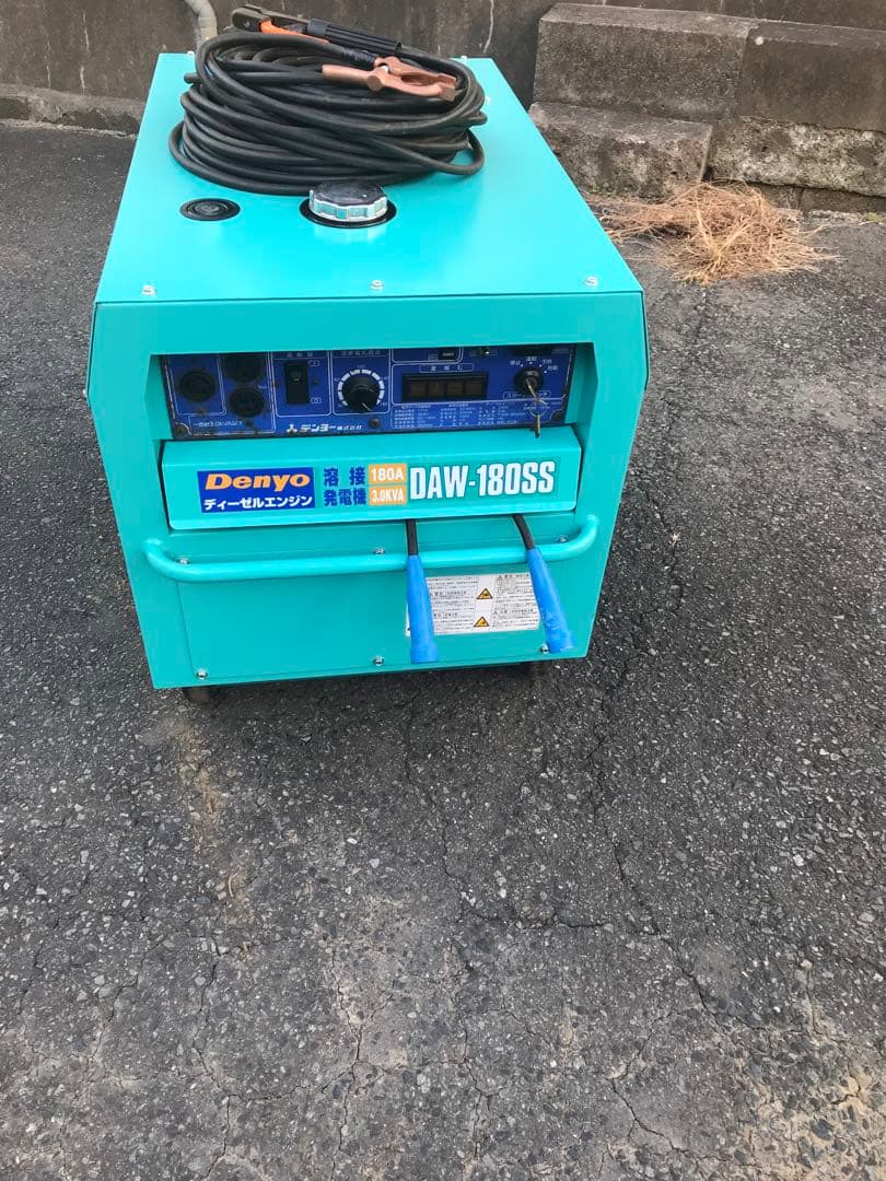 デンヨー ディーゼル発電機溶接機￼ DAW180SS