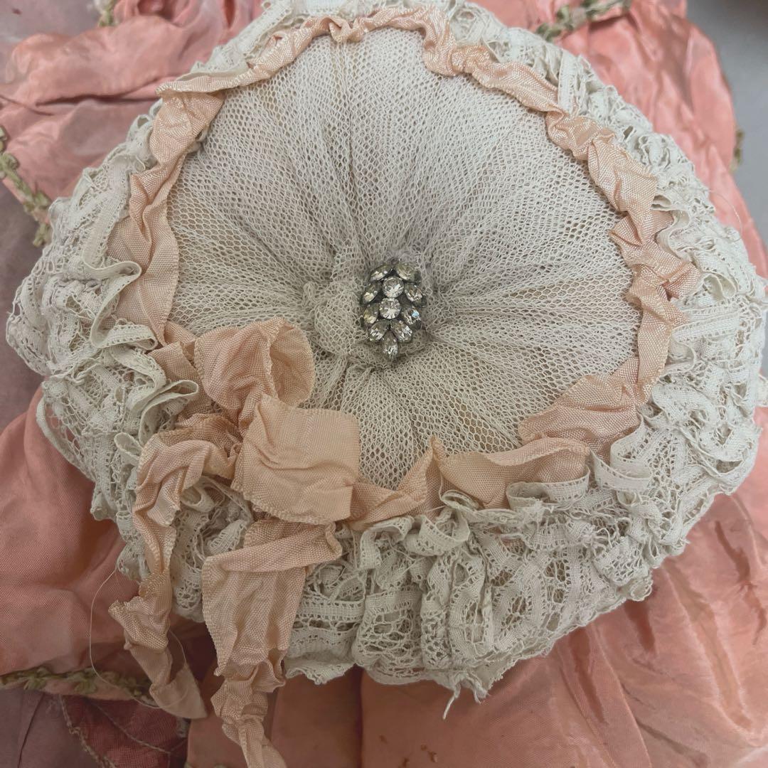 フランスアンティークレース♡ブドワールクッション