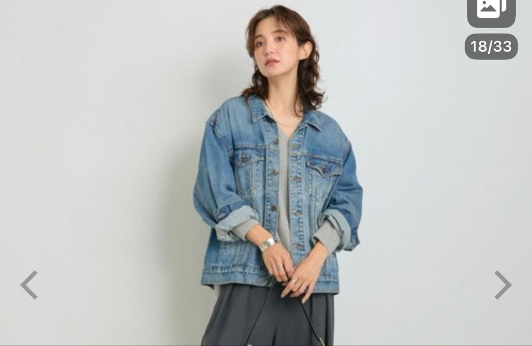 値下げしました！RIVEDROITEブルーデニムジャケット