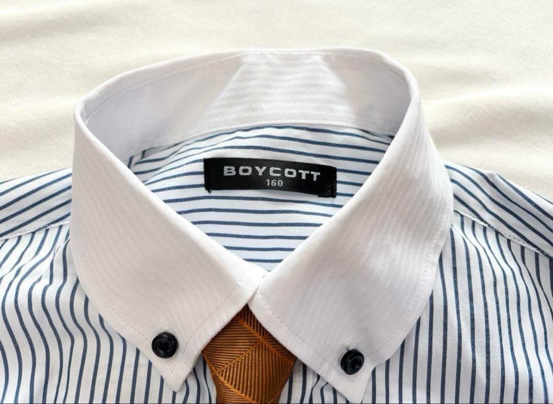 極美品！160 ボイコット BOYCOTT フォーマル　スーツ 男の子 卒業式