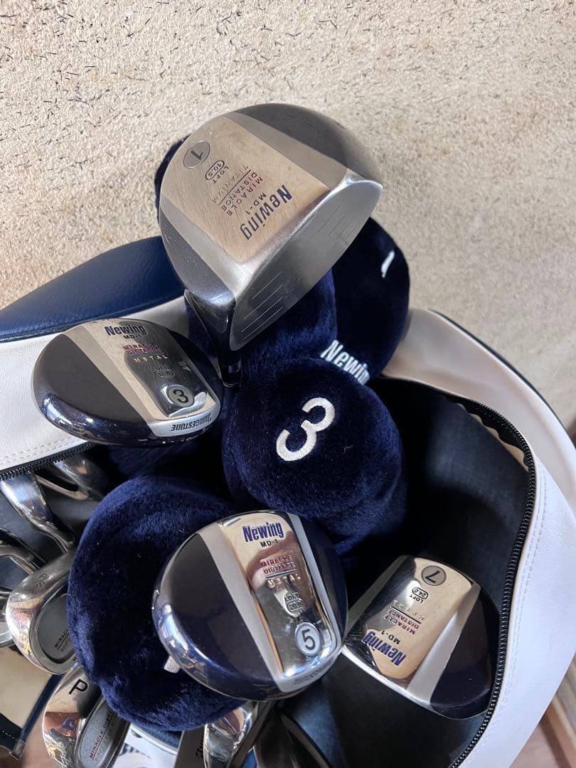 BRIDGESTONE Newing ゴルフセット 13本　バッグセット