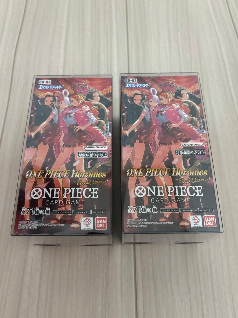 ワンピース ヒロインズ エディション 2boxセット　新品未開封