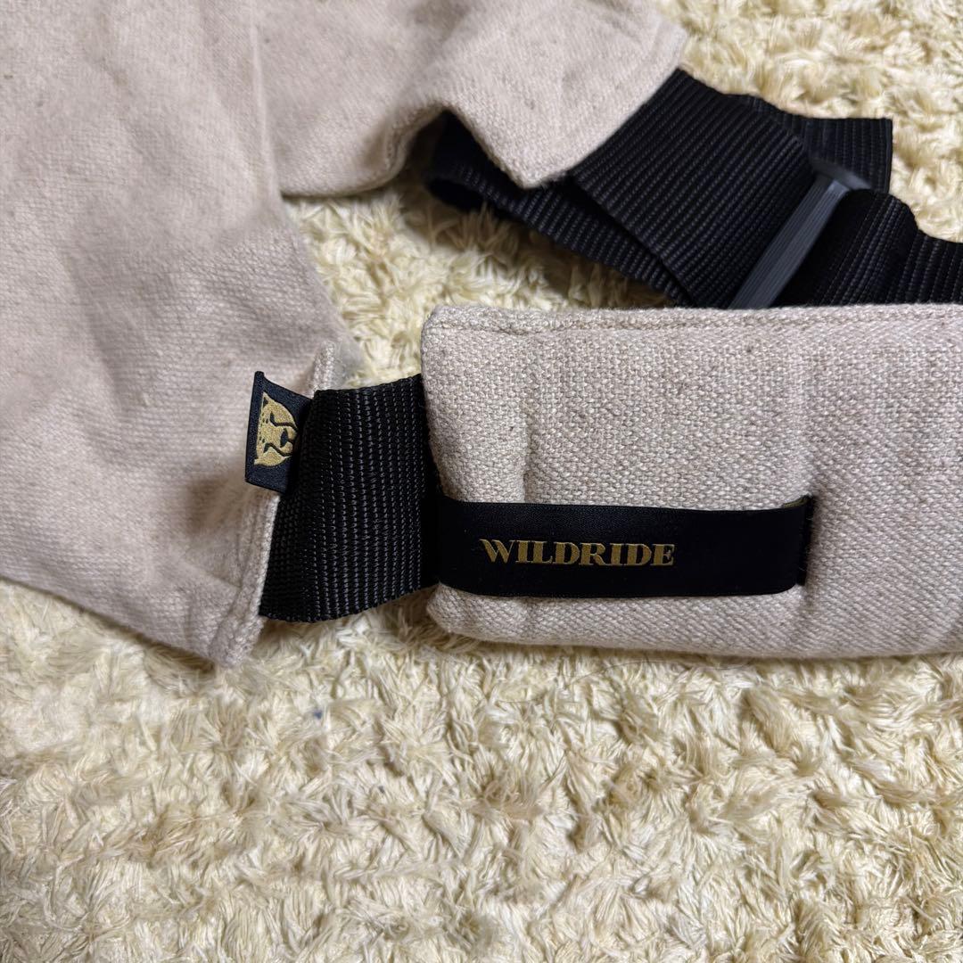 WILDRIDE 抱っこひも クリームリブ　ヒップシート