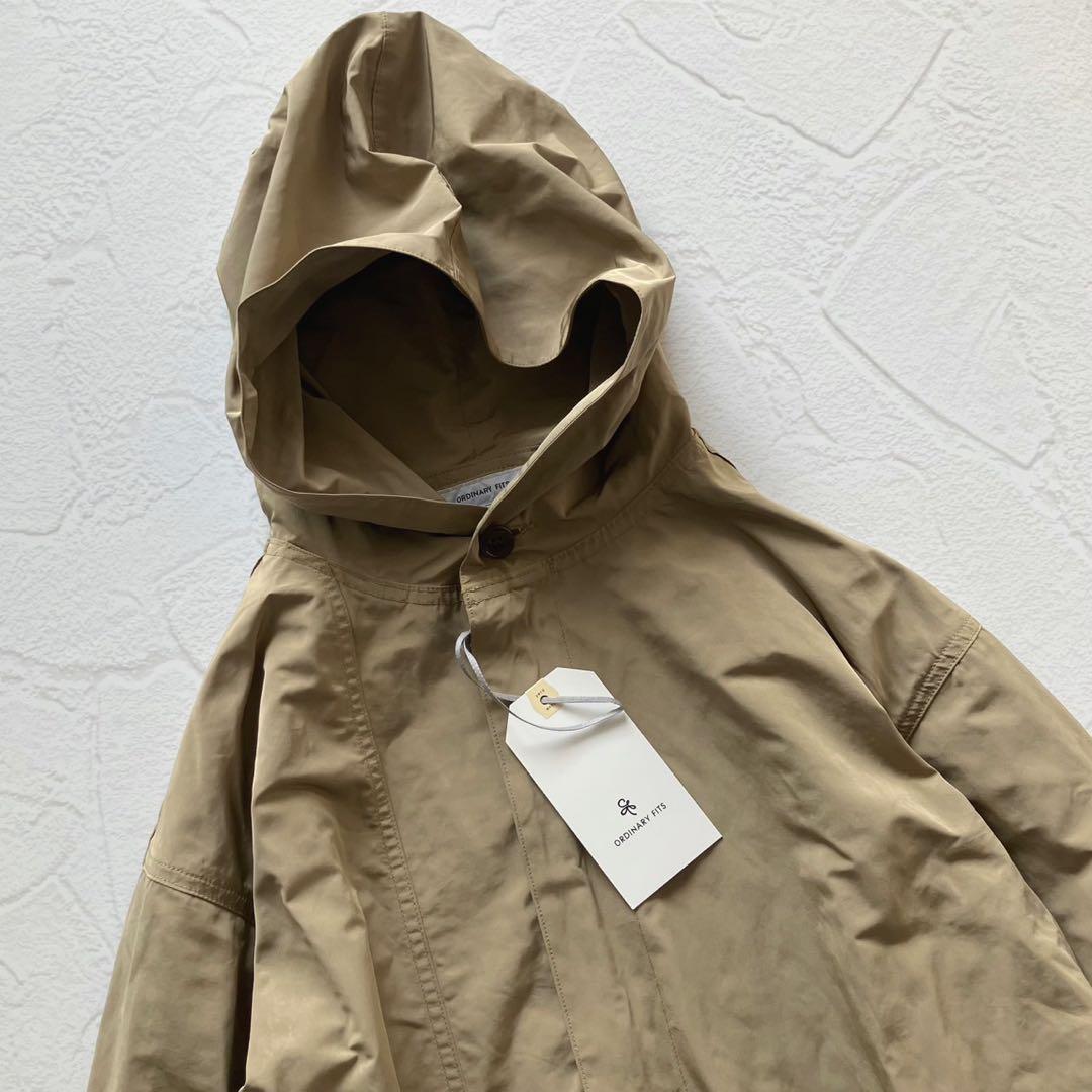 【新品未使用】オーディナリーフィッツ ナイロンモッズコート 日本製 サイズ2