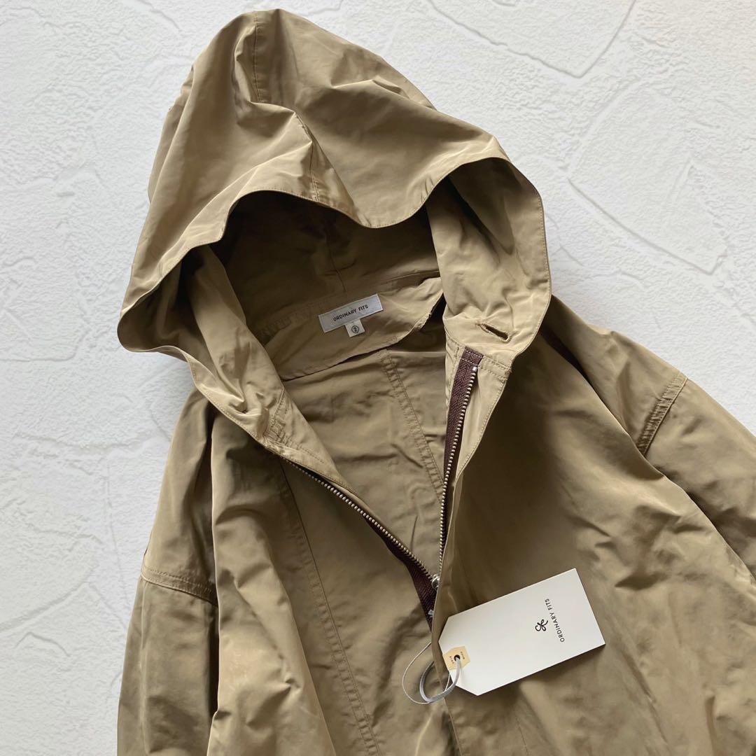 【新品未使用】オーディナリーフィッツ ナイロンモッズコート 日本製 サイズ2