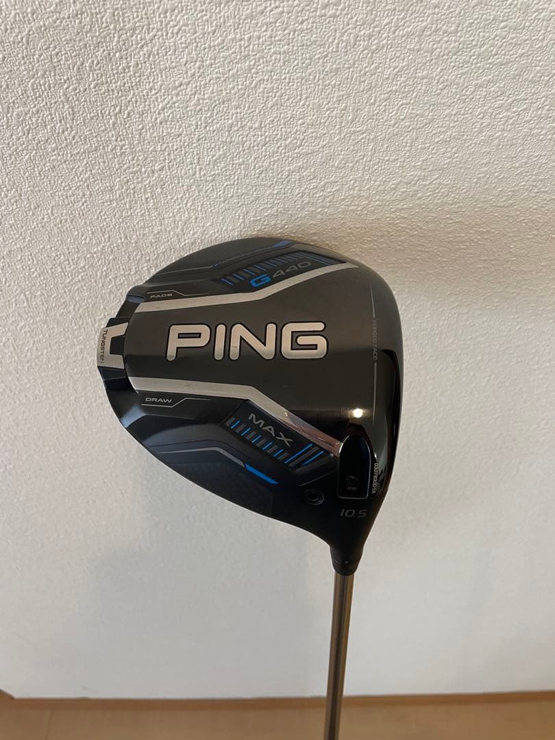 PING440 MAX 10.5° TOUR 2.0 CHROME 65 X