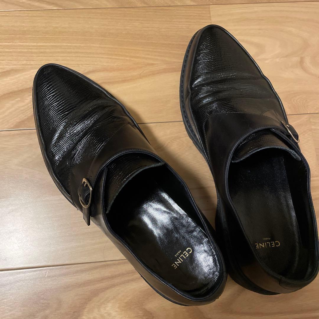 19AW Celine セリーヌ レザークリーパーズ 42 エディスリマン