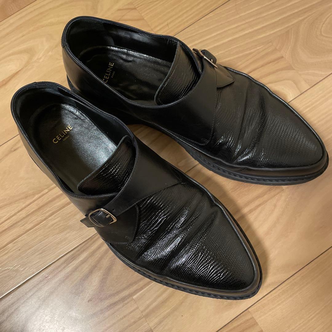 19AW Celine セリーヌ レザークリーパーズ 42 エディスリマン