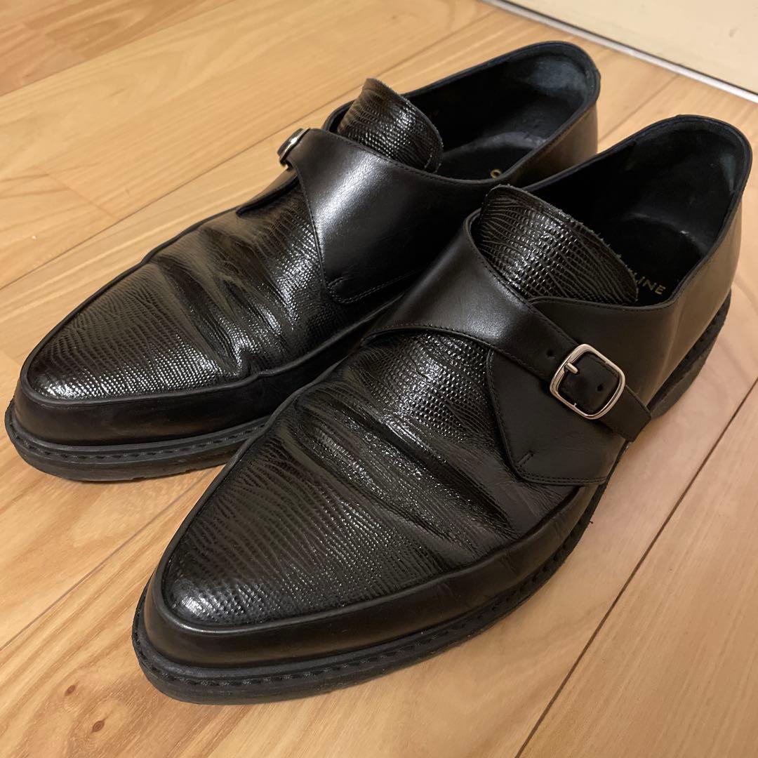 19AW Celine セリーヌ レザークリーパーズ 42 エディスリマン