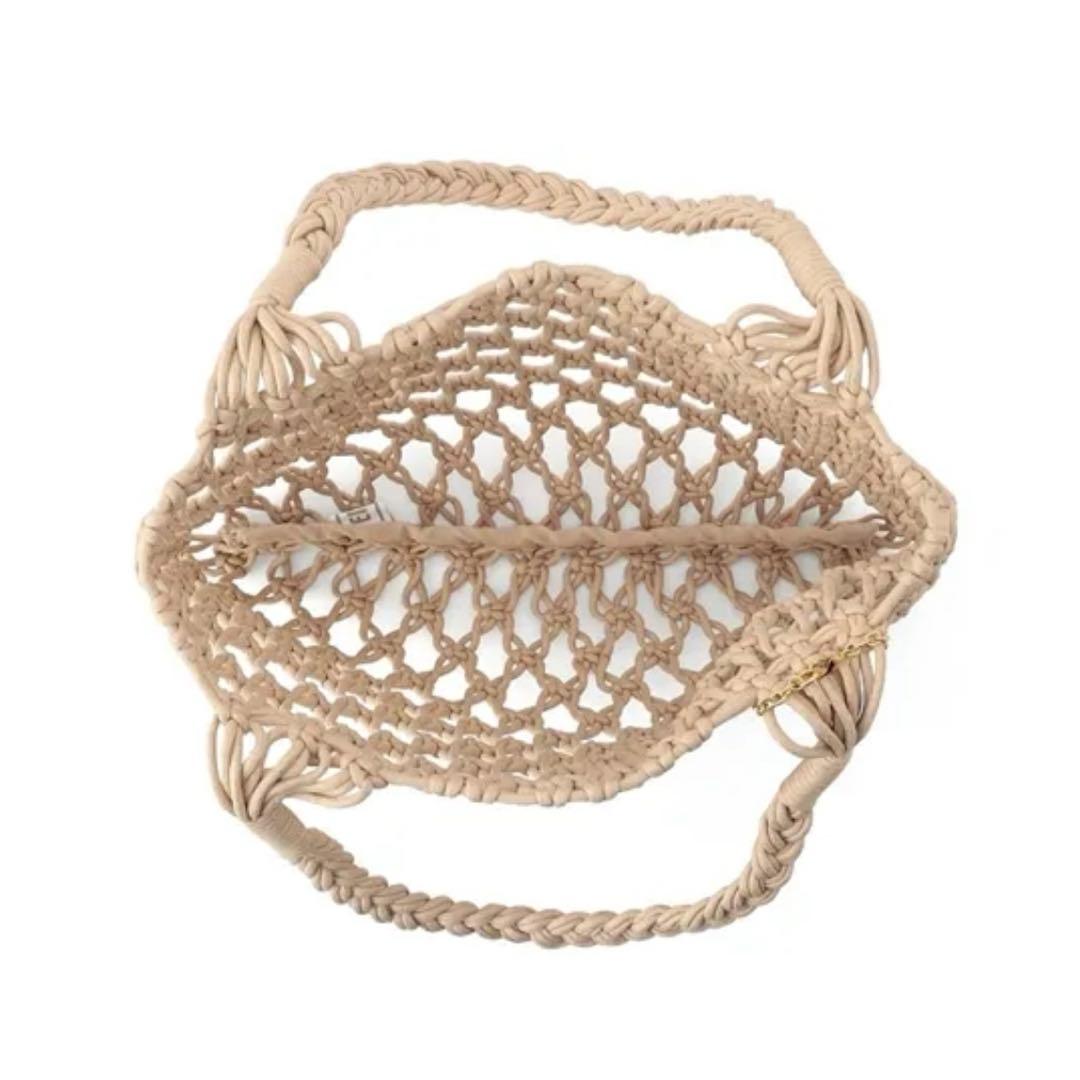 FEILER ユニ　マクラメトートバッグ