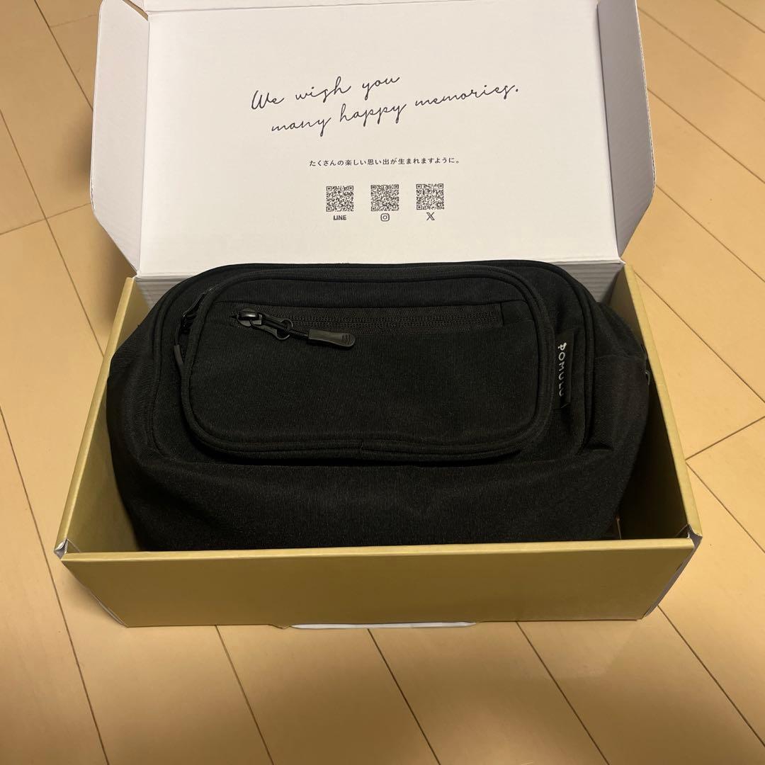 ヒップシート　POMULU ポムル　ブラック